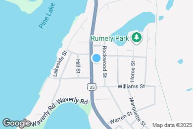 Map image of the property - 513 Pine Lake Ave