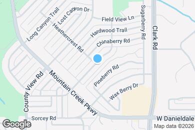 Map image of the property - 9324 Timberbluff Rd