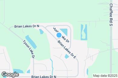 Map image of the property - 2261 Brian Lakes Dr E