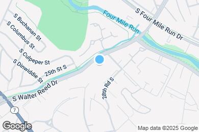 Map image of the property - 2507 S Walter Reed Dr