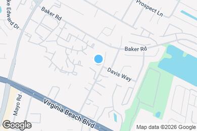 Map image of the property - 513 Davis Street