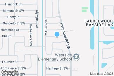 Map image of the property - 348 Hammonton St SW