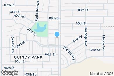 Map image of the property - 9102 Quincy Ave