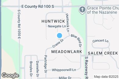 Map image of the property - 10726 Crane Dr