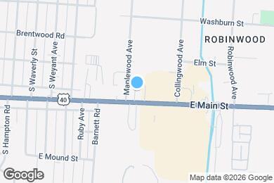 Map image of the property - National Road Apartments
