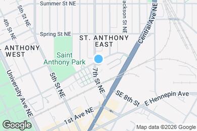 Map image of the property - 720 3rd Ave NE