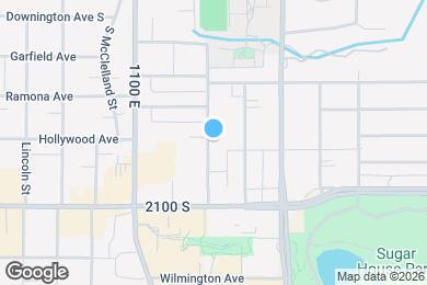 Map image of the property - 1963 S 1200 E