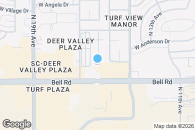 Map image of the property - 17032 N 16th Dr