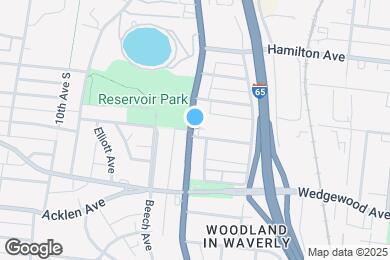 Map image of the property - 1710 8th Ave S