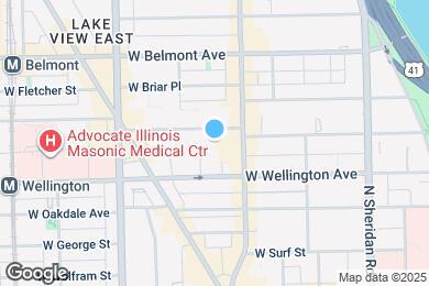 Map image of the property - 631 W Barry Ave