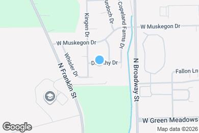 Map image of the property - 953 Dorothy Dr