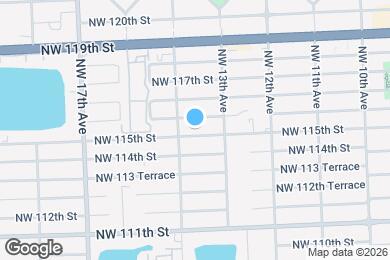 Map image of the property - 1365 NW 115th St