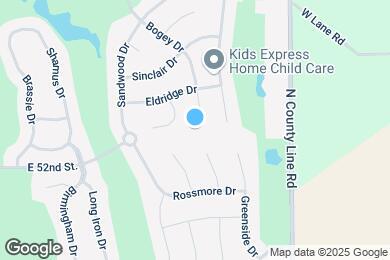 Map image of the property - 5220 Bogey Dr