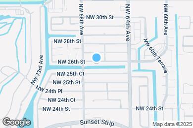 Map image of the property - 6680 NW 26th St