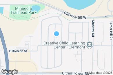 Map image of the property - 815 Palm Forest Ln
