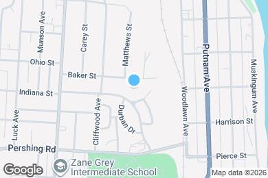 Map image of the property - Frank Cook Senior Housing