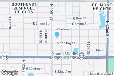 Map image of the property - 1505 E Genesee St