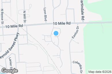Map image of the property - 213 Oakbrooke Dr