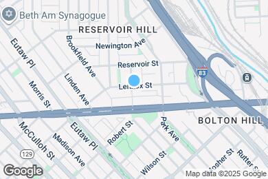 Map image of the property - 2033 Bolton St