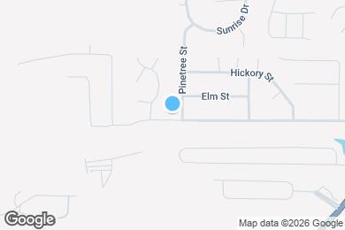 Map image of the property - 1104 Oak Blvd