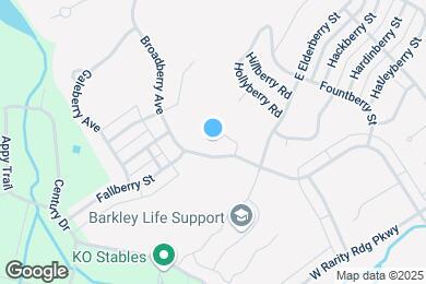 Map image of the property - 116 Deerberry Ln