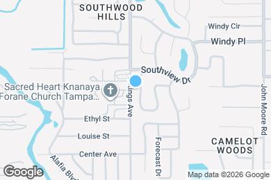 Map image of the property - 643 Pine Forest Dr