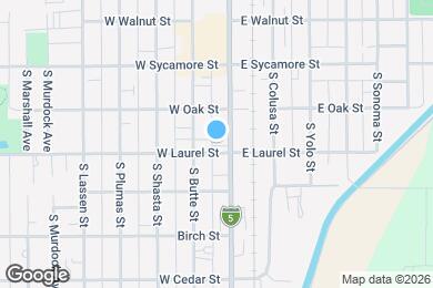 Map image of the property - 251 S Tehama St