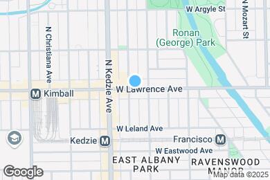 Map image of the property - 3123 W Lawrence Ave