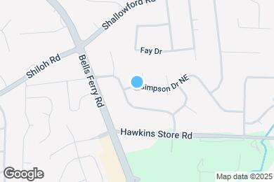 Map image of the property - 215 Simpson Dr NE