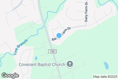 Map image of the property - 1021 Barbee Farm Dr