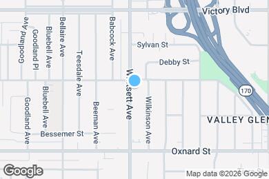 Map image of the property - Whitsett Estates