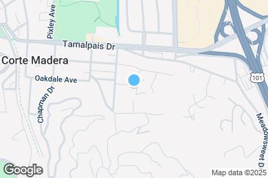 Map image of the property - 623 Oakdale Ave