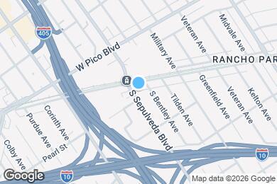 Map image of the property - 2524 S Sepulveda Blvd
