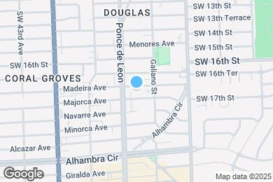 1805 Ponce de Leon Blvd 1805 - 1805 Ponce De Leon Blvd Coral Gables Fl Map Image Of The Property 