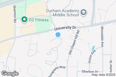 Map image of the property - University Ridge Apartments