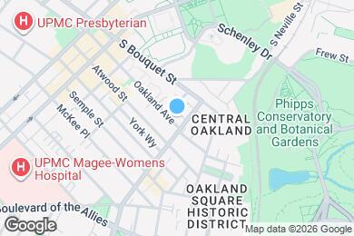 Map image of the property - 355 Oakland Ave