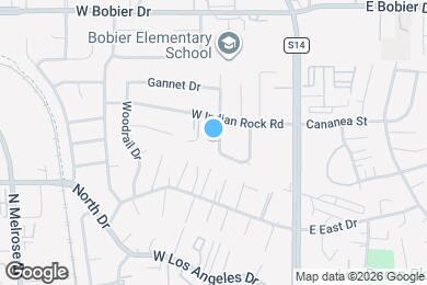 Map image of the property - 1216 Lagan Ave