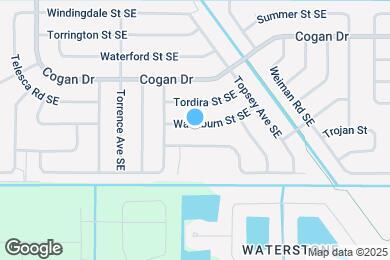 Map image of the property - 1334 Washburn St SE