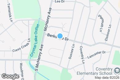 Map image of the property - 419 Berkshire Dr