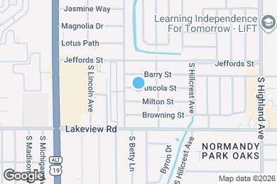 Map image of the property - 1313 Tuscola St