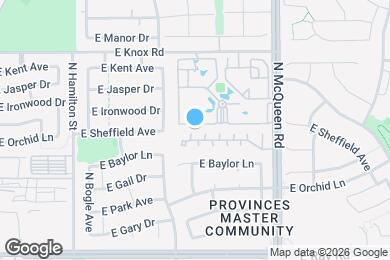 Map image of the property - 822 E Sheffield Ave