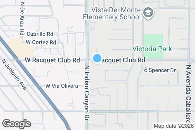 Map image of the property - 277 East Racquet Club Road