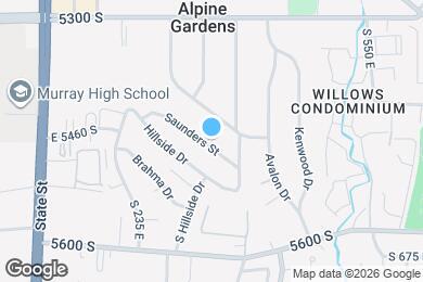 Map image of the property - 403 Saunders St