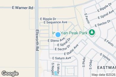Map image of the property - 9329 East Sebring Avenue