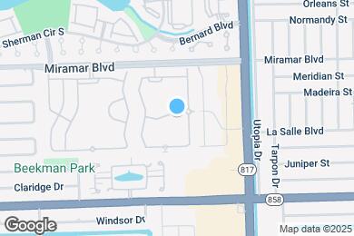 Map image of the property - 8222 SW 27th St