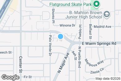 Map image of the property - 573 Fork Mesa Ct