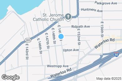 Map image of the property - 424 E 149th St