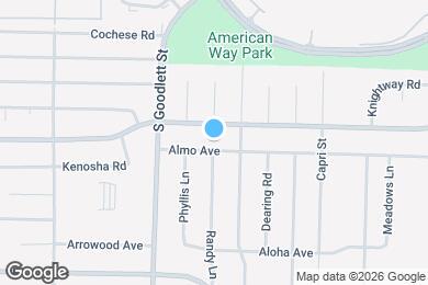 Map image of the property - 4330 Almo Ave