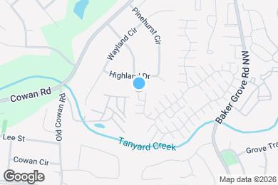 Map image of the property - 186 Windcroft Ct NW