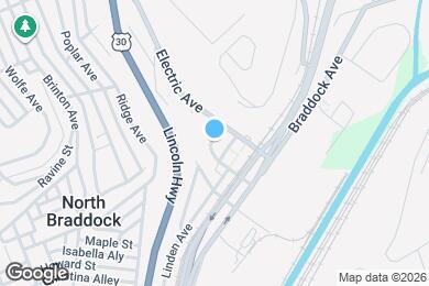 Map image of the property - 810 Wood St